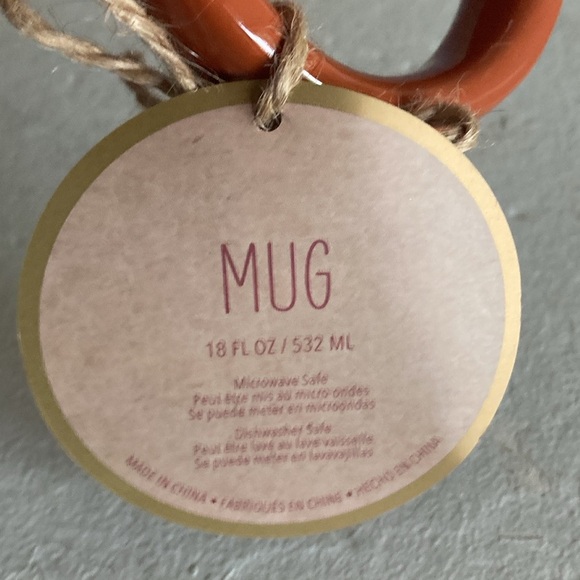 BNWT- 18floz- Fall- Harvest- BELIEVE- Figural Gnome- Hand Painted Ceramic Mug 🍁 - Picture 17 of 17